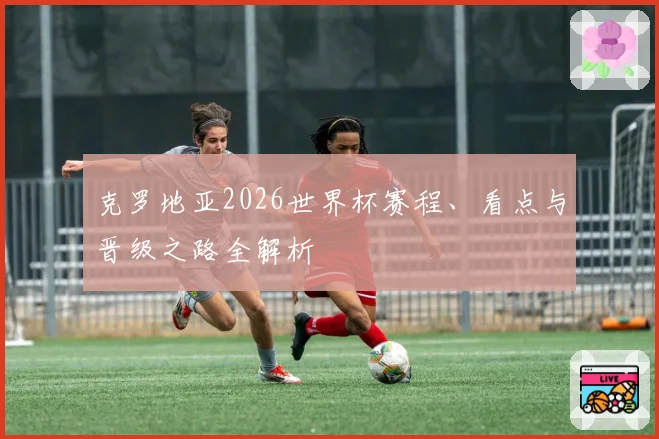 克罗地亚2026世界杯赛程、看点与晋级之路全解析